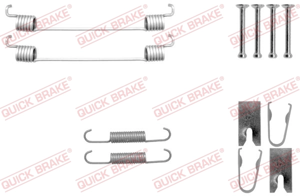 Set accesorii saboti frana