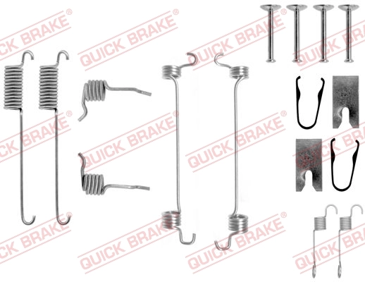 Set accesorii saboti frana