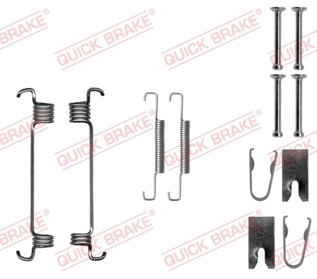 Set accesorii saboti frana