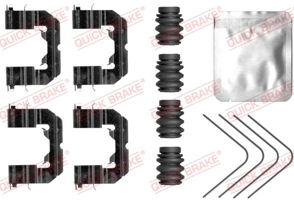 Set accesorii placute frana