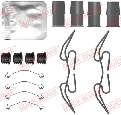 Set accesorii, placute frana