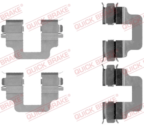 Set accesorii placute frana