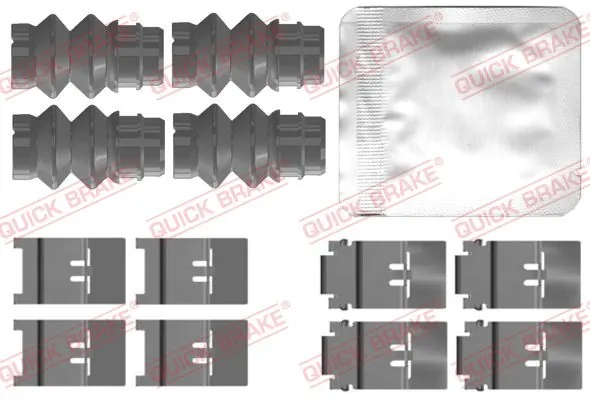 Set accesorii placute frana