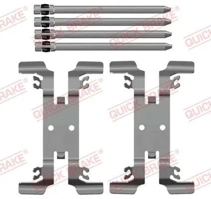 Set accesorii, placute frana
