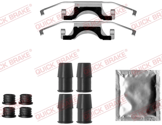 Set accesorii placute frana