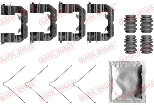 Set accesorii placute frana