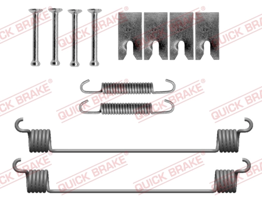 Set accesorii saboti frana