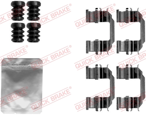 Set accesorii placute frana