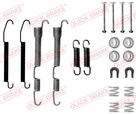 Set accesorii, sabot de frana