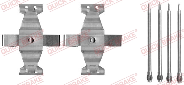 Set accesorii placute frana
