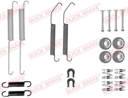 Set accesorii saboti frana