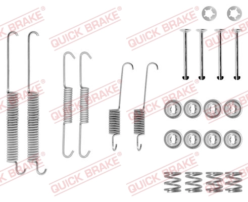 Set accesorii saboti frana
