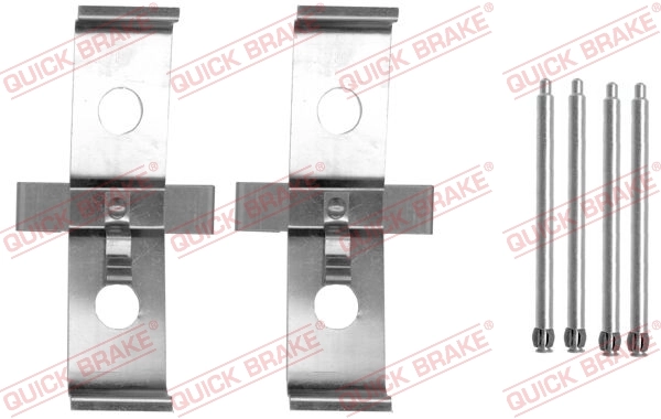 Set accesorii placute frana