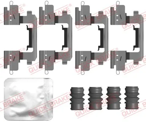 Set accesorii placute frana