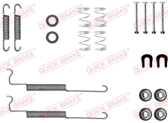Set accesorii, sabot de frana