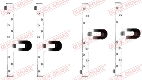 Set accesorii placute frana
