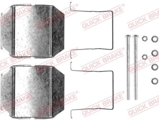 Set accesorii placute frana
