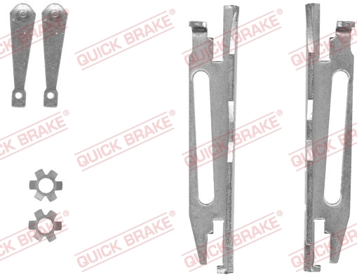 Set pentru reglare ulterioara frana tambur