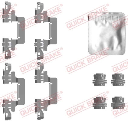 Set accesorii placute frana