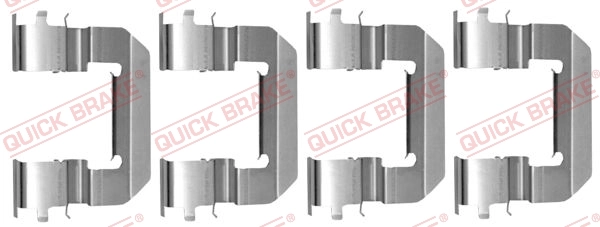 Set accesorii placute frana
