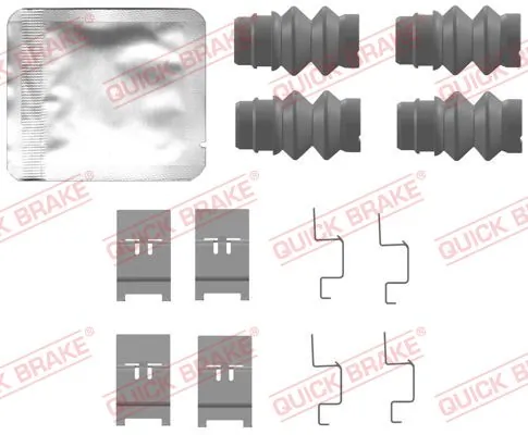 Set accesorii placute frana