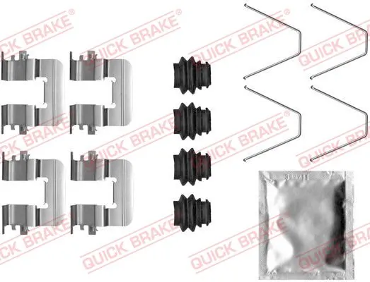 Set accesorii placute frana