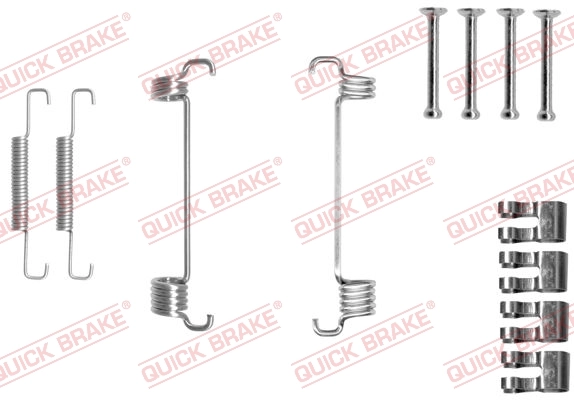 Set accesorii saboti frana