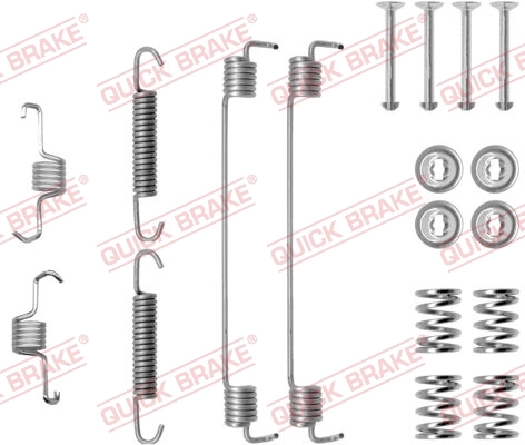 Set accesorii saboti frana QUICK BRAKE 105-0819