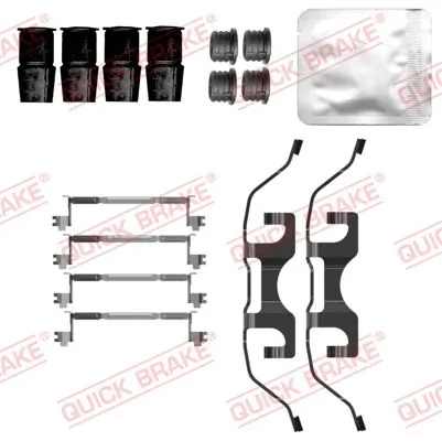 Set accesorii, placute frana