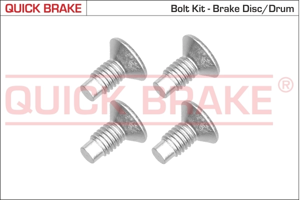 Set surub disc frana față QUICK BRAKE 11663K