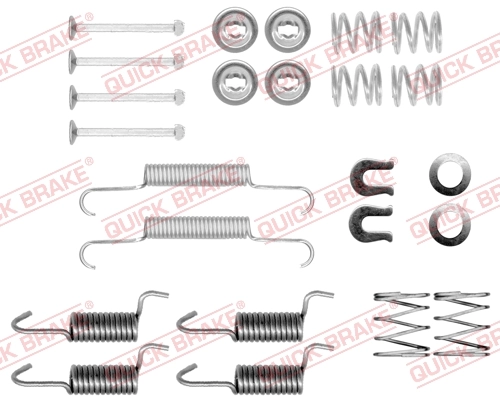 Set accesorii saboti frana