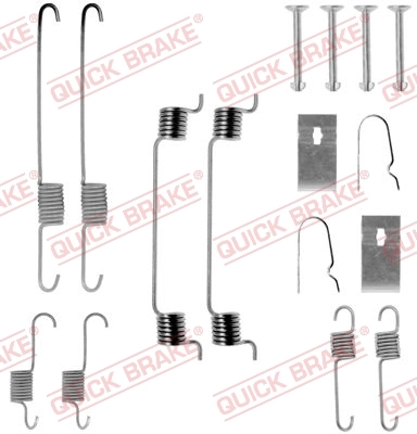 Set accesorii, sabot de frana