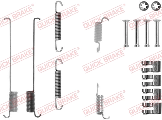 Set accesorii saboti frana