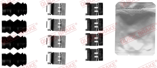Set accesorii placute frana