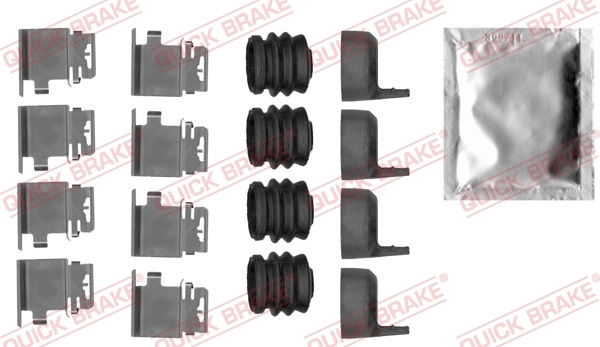 Set accesorii placute frana