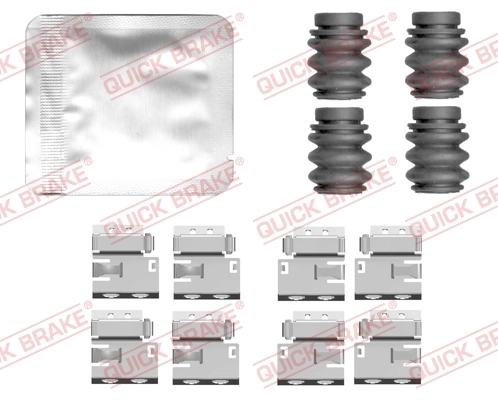 Set accesorii placute frana