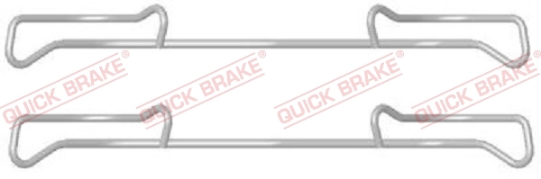 Set accesorii placute frana