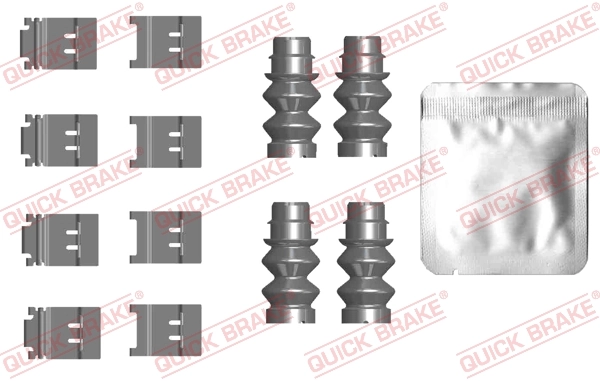 Set accesorii placute frana