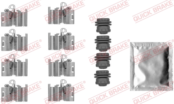 Set accesorii placute frana