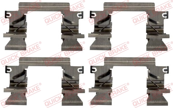 Set accesorii placute frana
