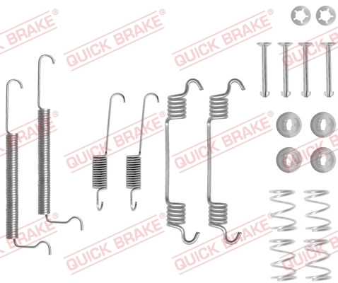 Set accesorii saboti frana