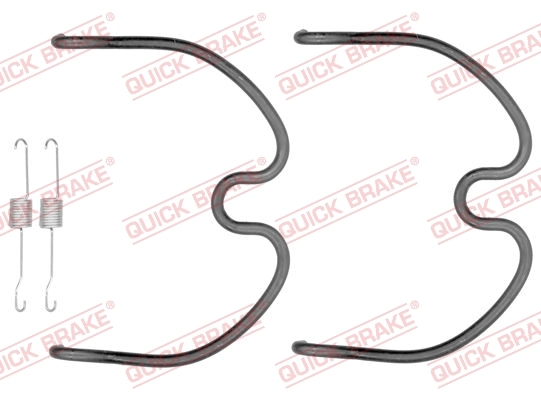 Set accesorii saboti frana