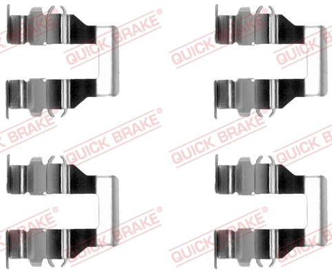 Set accesorii placute frana
