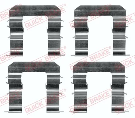 Set accesorii placute frana