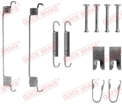 Set accesorii saboti frana