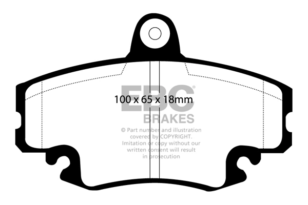 Set placute frana frana disc