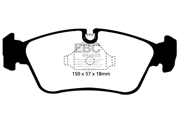 Set placute frana