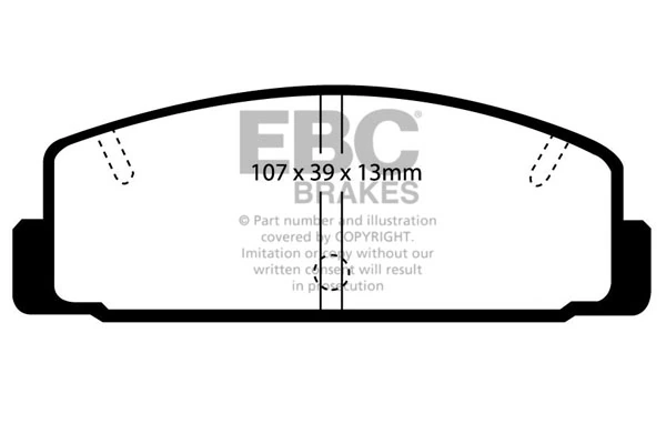 Set placute frana