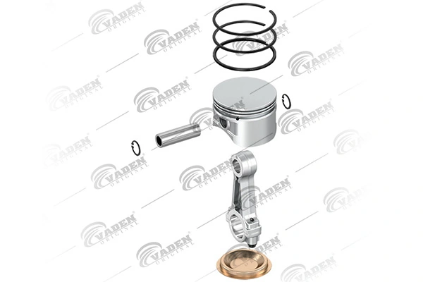 Piston + biela compresor aer