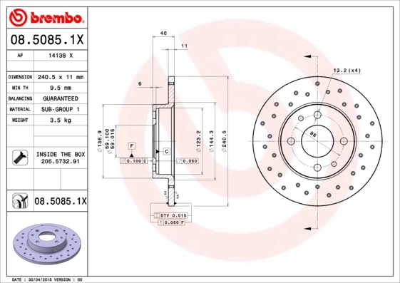 Disc frana